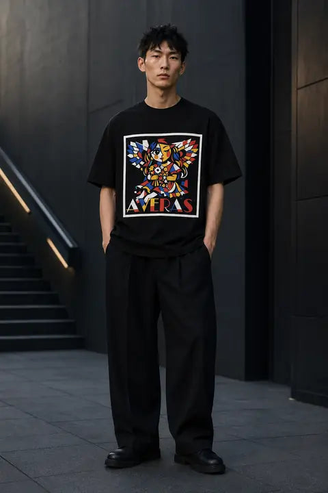 Rebirth Tee XLサイズ着用イメージ